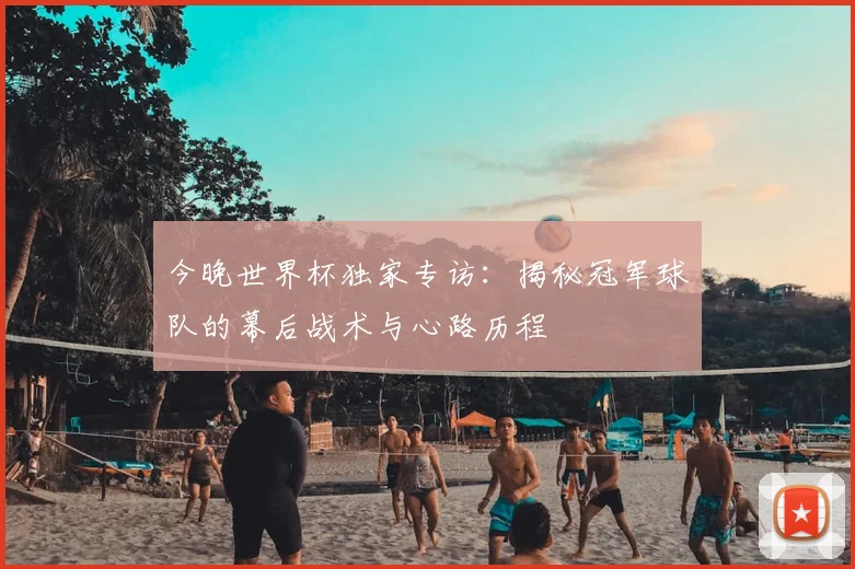 今晚世界杯独家专访:揭秘冠军球队的幕后战术与心路历程